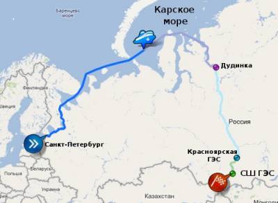Льда в проливе Карские Ворота нет уже 4 года