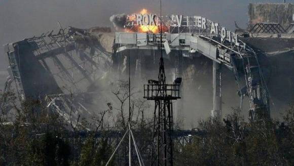 В донецком аэропорту уничтожены два ряженых боевика спецназа США