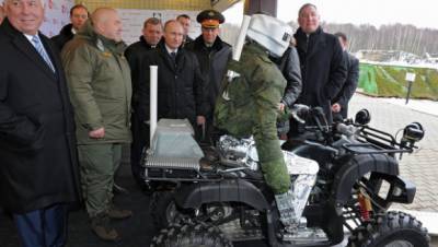 Перспективное оружие ВС РФ напомнило Путину фантастические фильмы