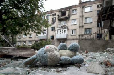 Украинские патриотичные мародёры: Маркер сдачи Донбасса.