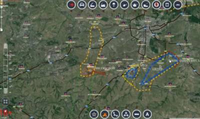 Обзор карты боевых действий 30.08.